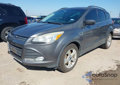 2014 Ford Escape Se из США, поврежденный, VIN 1FMCU0GX4EUC57646